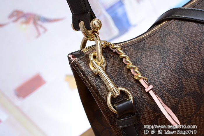 COACH蔻馳 女包 新款女士新月包 28967 可單肩 手提 斜挎  Chz1572